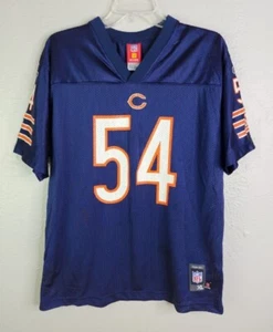 Vintage Reebok NFL Players Jersey Youth XL 18-20 Chicago Bears Urlacher #54  - Picture 1 of 10