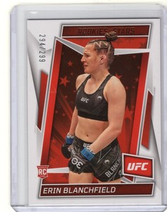 Erin Blanchfield 2023 Chronicles UFC Bronze Rookies & Stars Rookie RC # /299
