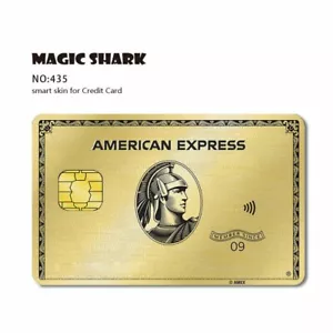 Carta di credito SMART Sticker pelle pretagliata piccola chip SOLO ANTERIORE - Foto 1 di 1