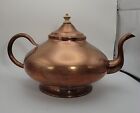 Vintage Tagus Portugal Copper Tea Pot R-96 Rare Find Rustic Countrycore ~ Read