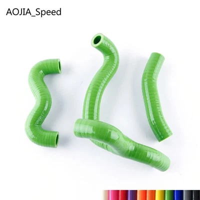 For 2012-2021 KTM 50 SX/SXS MINI 50cc/49cc SIlicone Radiator Coolant Hose Green - Image 1 of 4