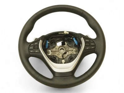 14-16 Bmw 428I 435I F32 F33 Steering Wheel Leather W Paddle Shift Heated Oem Foto 1 de 4