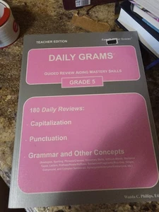 Daily Grams Guided Review - Paperback, by Wanda C. Phillips - Picture 1 of 8