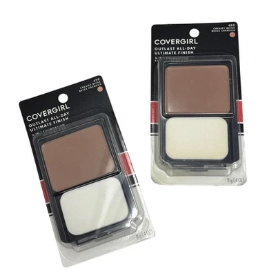 COVERGIRL Ultimate Finish Liquid Powder Makeup X2 Creamy Beige 450 Foundation - Image 1 of 4