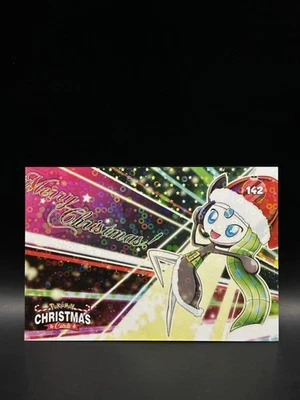 Spark Holo Meloetta 142 - Pokemon Collectoons 2024 Christmas Card - NM - Image 1 of 2