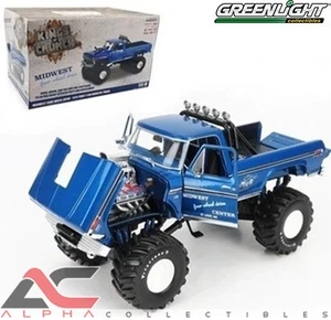 Ford F-250 Midwest 1974 Greenlight 13605 1:18 tracción en las cuatro ruedas y rendimiento 48" - Imagen 1 de 1