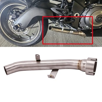 Tubo de escape de enlace medio modificado para Suzuki GSXS1000 GSX-S1000 GSXS1000F 2015-2023 Foto 1 de 4