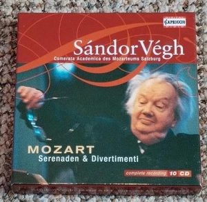 MOZART Serenades & Divertimenti SANDOR VEGH SALZBURG  10CD SET  Near Mint - Picture 1 of 4