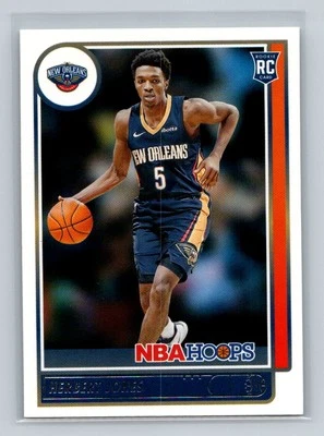 Herbert Jones 2021-22 Hoops #243 Rookie New Orleans Pelicans - Image 1 of 2