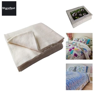 King Quilt Batting para Acolchar, 244 x 274 cm, Algodón Natural, Edredón... - Imagen 1 de 7