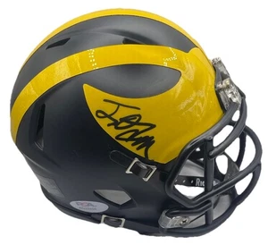 JACOB ODEN SIGNED AUTOGRAPHED MICHIGAN WOLVERINES MINI HELMET PSA/DNA - Picture 1 of 2