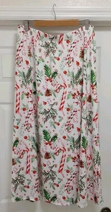 Christmas Candy Cane Skirt Women’s Size 3XL Multicolor Holiday Party Comfort  - Picture 1 of 8