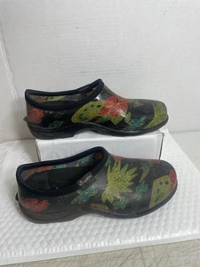 ZAPATOS DE JARDÍN SLOGGERS Impermeables Antideslizantes Lluvia Jardín Zuecos Sin Cordones Talla 9 - Imagen 1 de 7