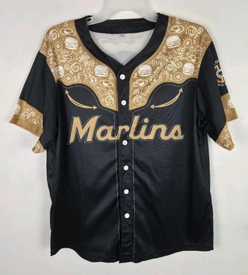 Jake Burger Jersey #36 Miami Marlins 2024 Giveaway Size XL No Rips or Tears - Image 1 of 4