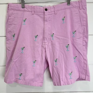 Castaway Nantucket Shorts Mens 40 Embroidered Martini Cocktail Fun Party Summer - Picture 1 of 6