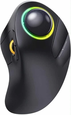 ProtoArc EM03 Wireless Bluetooth Trackball Mouse, 2.4G Ergonomic Rechargeable - Image 1 of 4