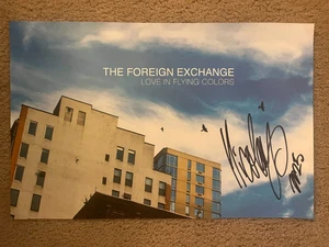 The Foreign Exchange - Love In Flying Colors 11 x 17 Poster SIGNIERT VON NICOLAY - Bild 1 von 1