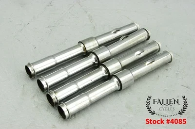 1996 Harley Softail Engine Pushrod Cover Set CHROME #4085 - Image 1 of 4