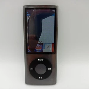 Apple ipod Nano Grey 5th Generation A1320 - Faulty, Damaged Screen - Picture 1 of 9