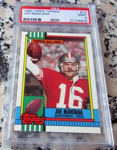 JOE MONTANA 1990 Topps Tiffany PSA 9 RARE SP 3000 Made San Francisco 49ers HOF - Picture 1 of 2