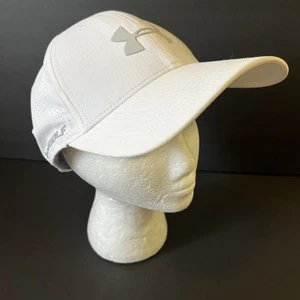 Under Armour Herren weiß Golfmütze Kappe klassische Passform UA Logo Performance Golf - Bild 1 von 10