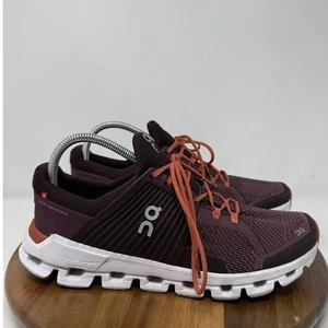 On Laufschuhe Damengröße 10,5 lila orange Cloudswift Helion CloudTec Road - Bild 1 von 10