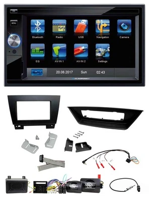 Blaupunkt Lenkrad USB Bluetooth TMC 2DIN Navigation für BMW X1 E84 2009-2015 aut - Bild 1 von 4