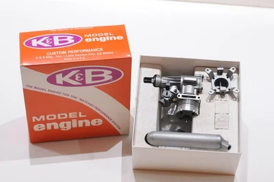 MOTOR DEPORTIVO K&B .28 R/C CON SILENCIADOR NUEVO 5680 Foto 1 de 4