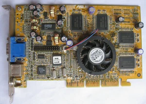 MEDION ASUS AGP-V7700 GeForce2 GTS / 32mb / AGP - Bild 1 von 5