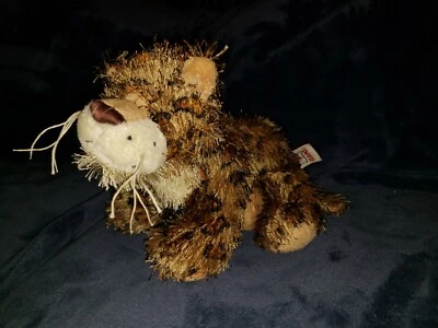 Ganz Bulldog + Webkinz Signature Cheetah Tiger Leopard Plush Stuffed Cat 10” lot - Image 1 of 4