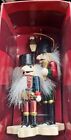 BOMBAY  CO. Christmas Nutcracker Band Tall Holiday ornament in Box