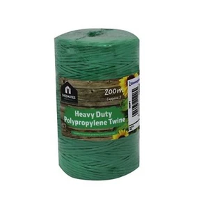 Garden Twine 200M Green Polypropylene Twine Strong Weatherproof String Support - Picture 1 of 1