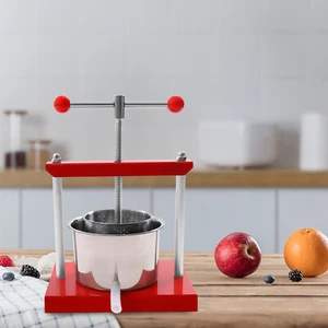 Cheese Tincture Herb Fruit Wine Manual Press 0.8 Gal Power Ball Handle for Juice - Picture 1 of 11