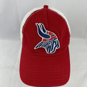 Disney Epcot Norway World Showcase Embroidered Viking Baseball Hat Red White - Picture 1 of 9