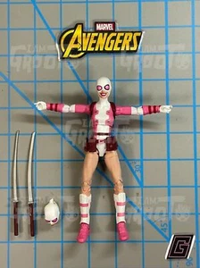 Marvel Legends Gwenpool Actionfigur Lizard West Coast Avengers unvollständig E - Bild 1 von 6