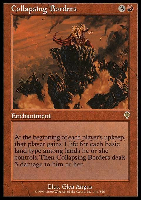 Collapsing Borders ~ Heavily Played Invasion MTG Magic UltimateMTG Red Card - Image 1 of 1
