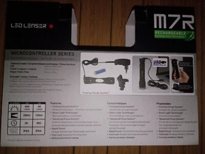 LED Lenser M7R Rechargeable LED Flashlight, All Accessories And Hard Case - Picture 1 of 4