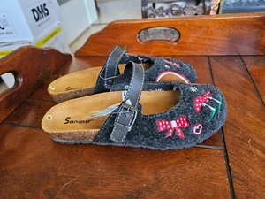Sandali da donna 41 Sanipur nuovi lana di feltro pelle prato scarpe - Foto 1 di 11