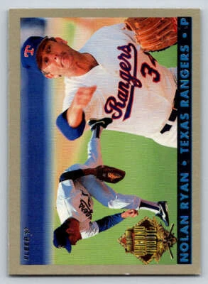 1993 Fleer Final Edition Diamond Tribute #6 Nolan Ryan (ref Y01707) - Image 1 of 2