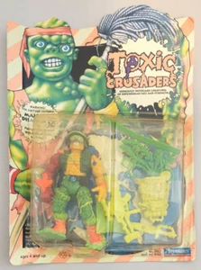 Major Disaster Toxic Crusaders 1991 Playmates Actionfigur Neu Beschädigte Karte - Bild 1 von 4