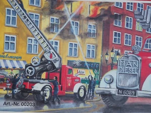 Verkaufskarton für Schuco Elekto Construction MAN Feuerwehr Nürnberg - Bild 1 von 7
