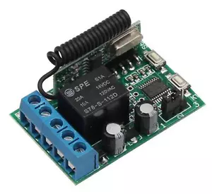 OE-433L1 (12V) Lernfähiger Universal Funk Empfänger 433Mhz Fernbedienung Timer - Bild 1 von 1