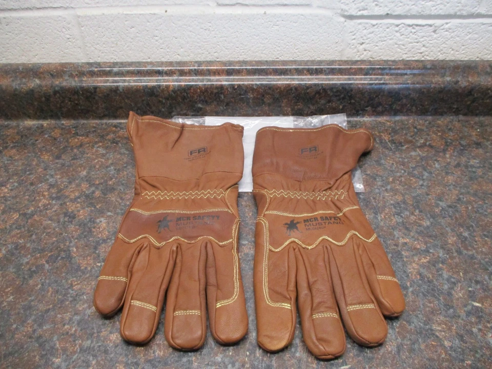 Mustang MCR Safety Gloves Leather MU3624GK XL NEW FREE SHIPPING