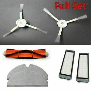 For Roborock Vacuum Cleaner HEPA Filter/Side/Main Brush/Mopping Cloths Parts