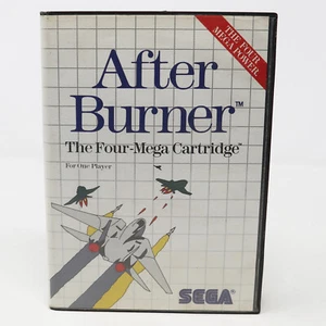 VINTAGE 1988 80s SEGA MASTER SYSTEM AFTER BURNER CARTRIDGE VIDEO GAME PAL ARCADE - Picture 1 of 10
