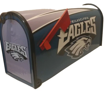 PHILADELPHIA  EAGLES CUSTOM MAiLBOX~JERSEYS~HELMETS~HATS - Image 1 of 3