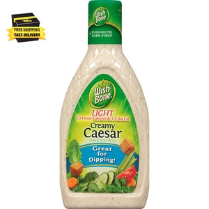 Light Creamy Caesar Dressing, 15 FL Oz ⭐️⭐️⭐️⭐️⭐️ - Picture 1 of 3