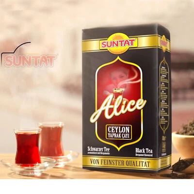 SUNTAT Alice Ceylon schwarzer Tee Cay 1er Pack (1 x 1 kg Packung) mit Bergamotte - Bild 1 von 2