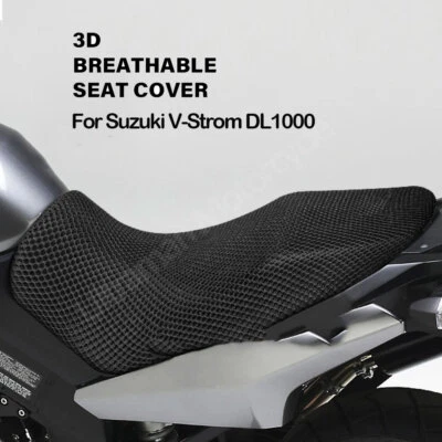 Funda de asiento de cojín de moto para Suzuki V-Strom VStrom DL1000  Foto 1 de 4