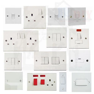 Enchufes eléctricos de 1 y 2 pandillas e interruptores de luz a granel comprar y ahorrar 1 y 2 vías - Imagen 1 de 18